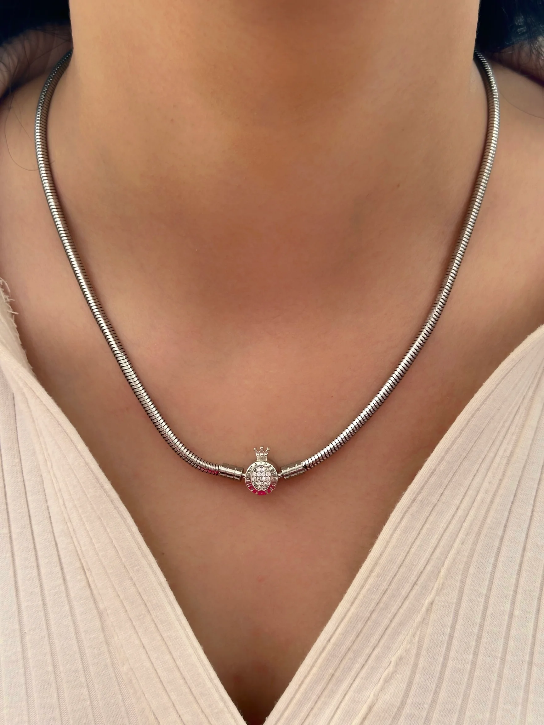 Çelik Pandora Kolye (45cm)