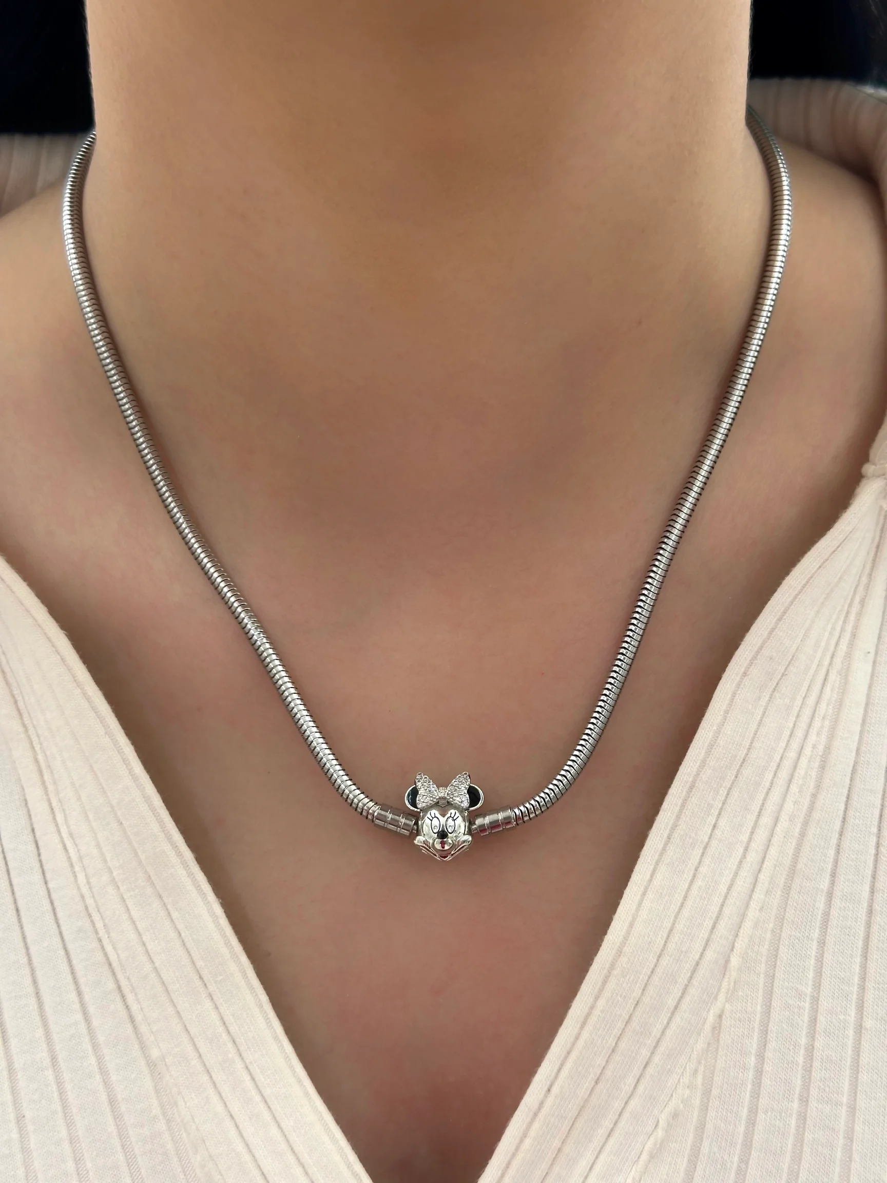 Çelik Pandora Kolye (45cm)