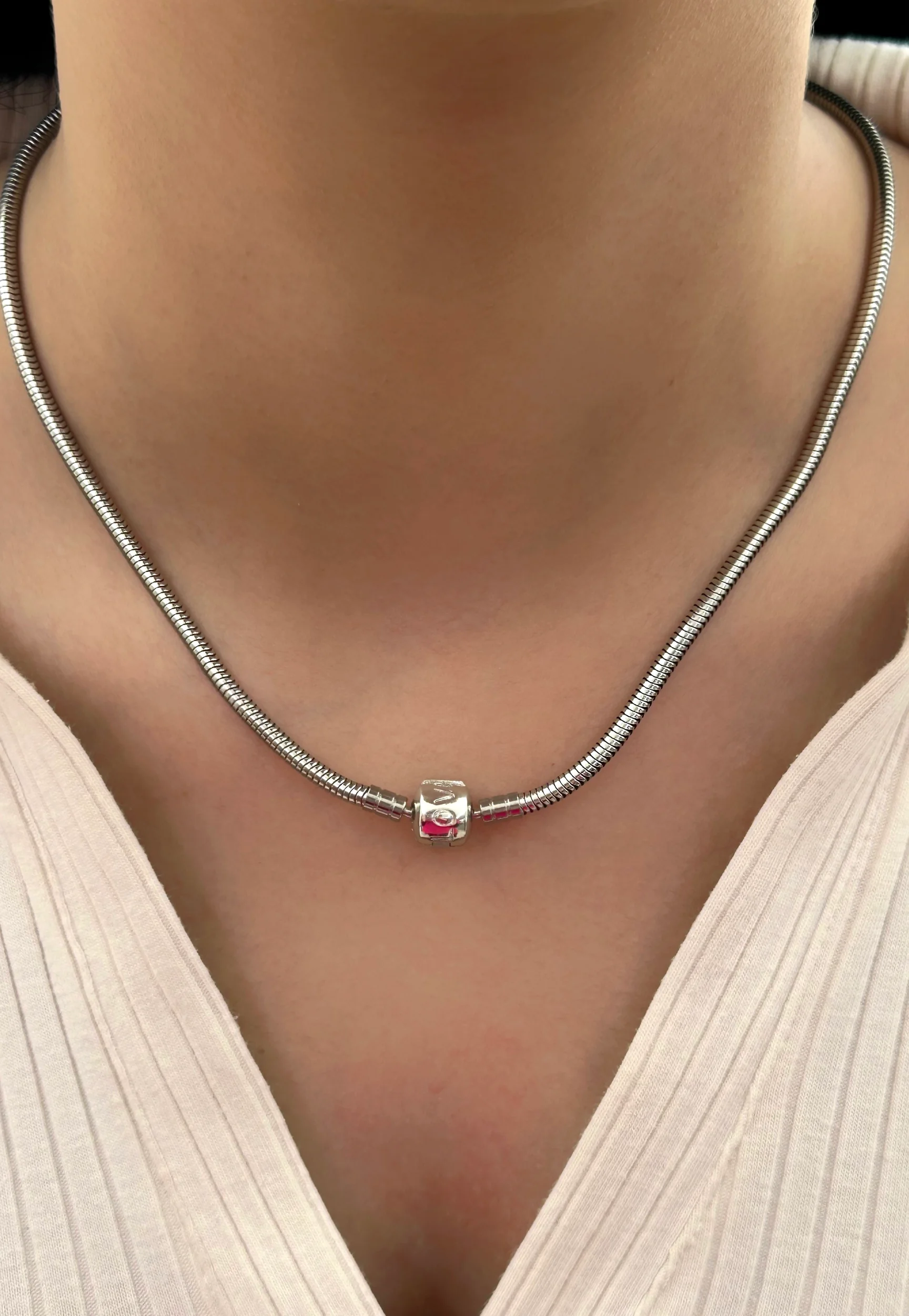 Çelik Pandora Kolye (45cm)